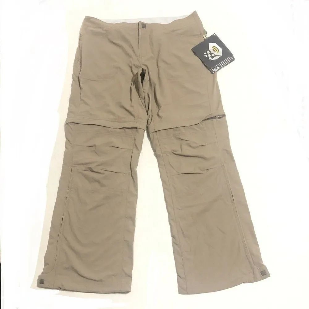 Mountain Hardwear Corsica Convertible Hiking Outdoors Pant 10 Short NEW